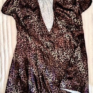 Leopard Print Dress
